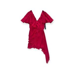 House of Harlow 1960 x Revolve Red Asymmetrical Mini Dress - NWT